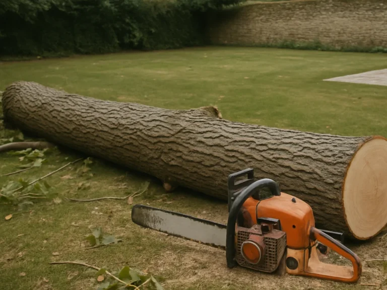 Abattage complet d’un arbre à Saint-Germain-en-Laye